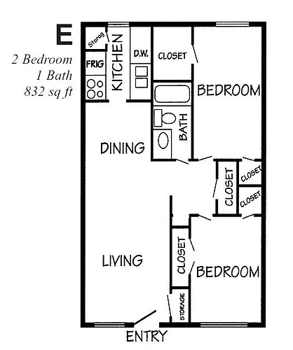 Floor plan E