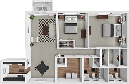 Floor plan The Shawnee