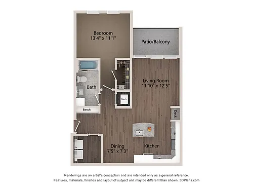 Floor plan A1