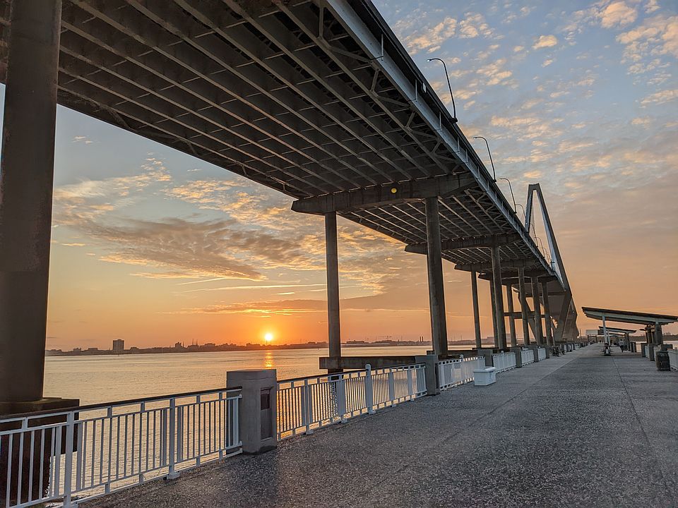 Sunset from Waterfront Park Pier