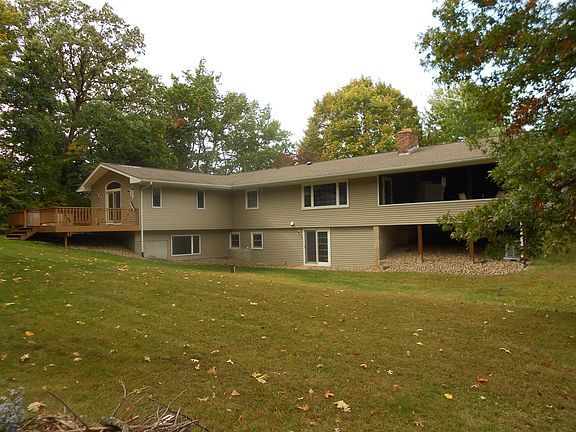 Back view of home