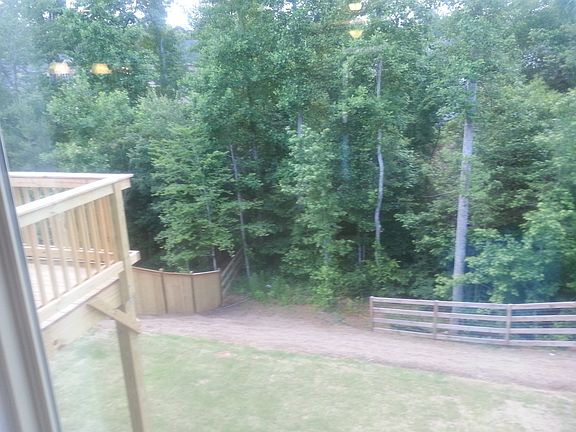 Private backyard