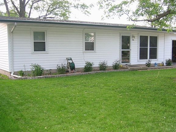 Front view from sidewalk.