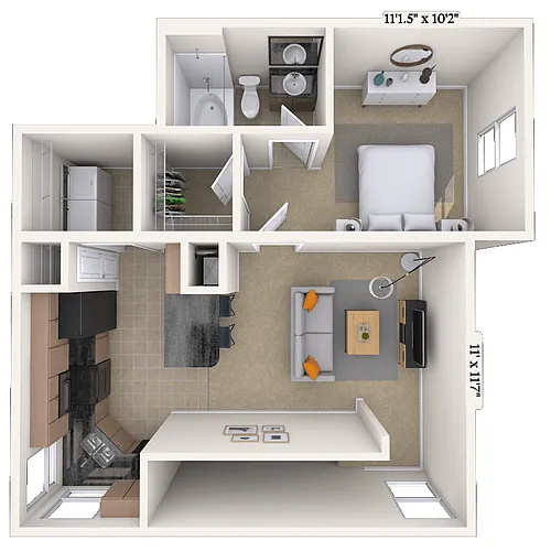 Floor plan Delray