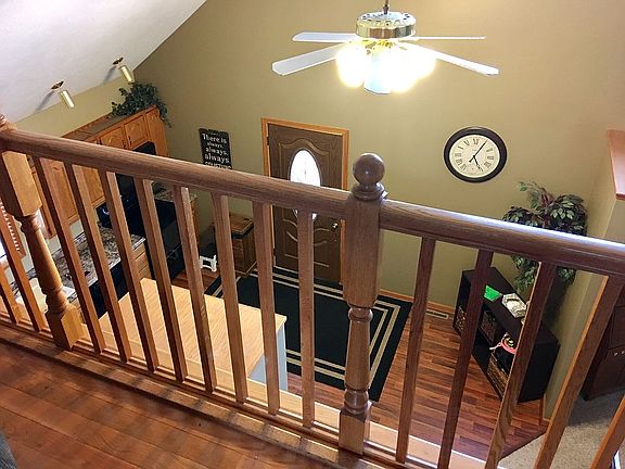 Loft view of kitchen