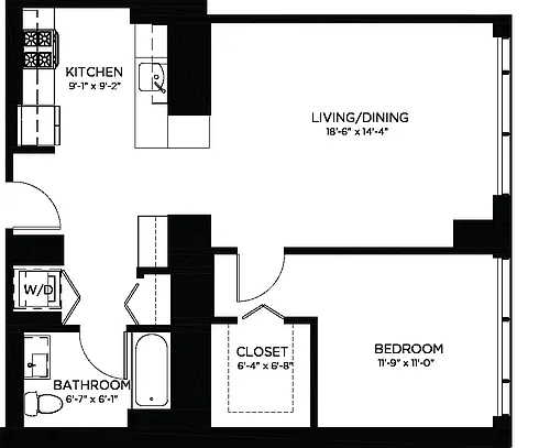 Floor plan 1N