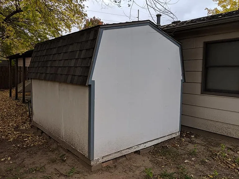 Backyard - Back of shed