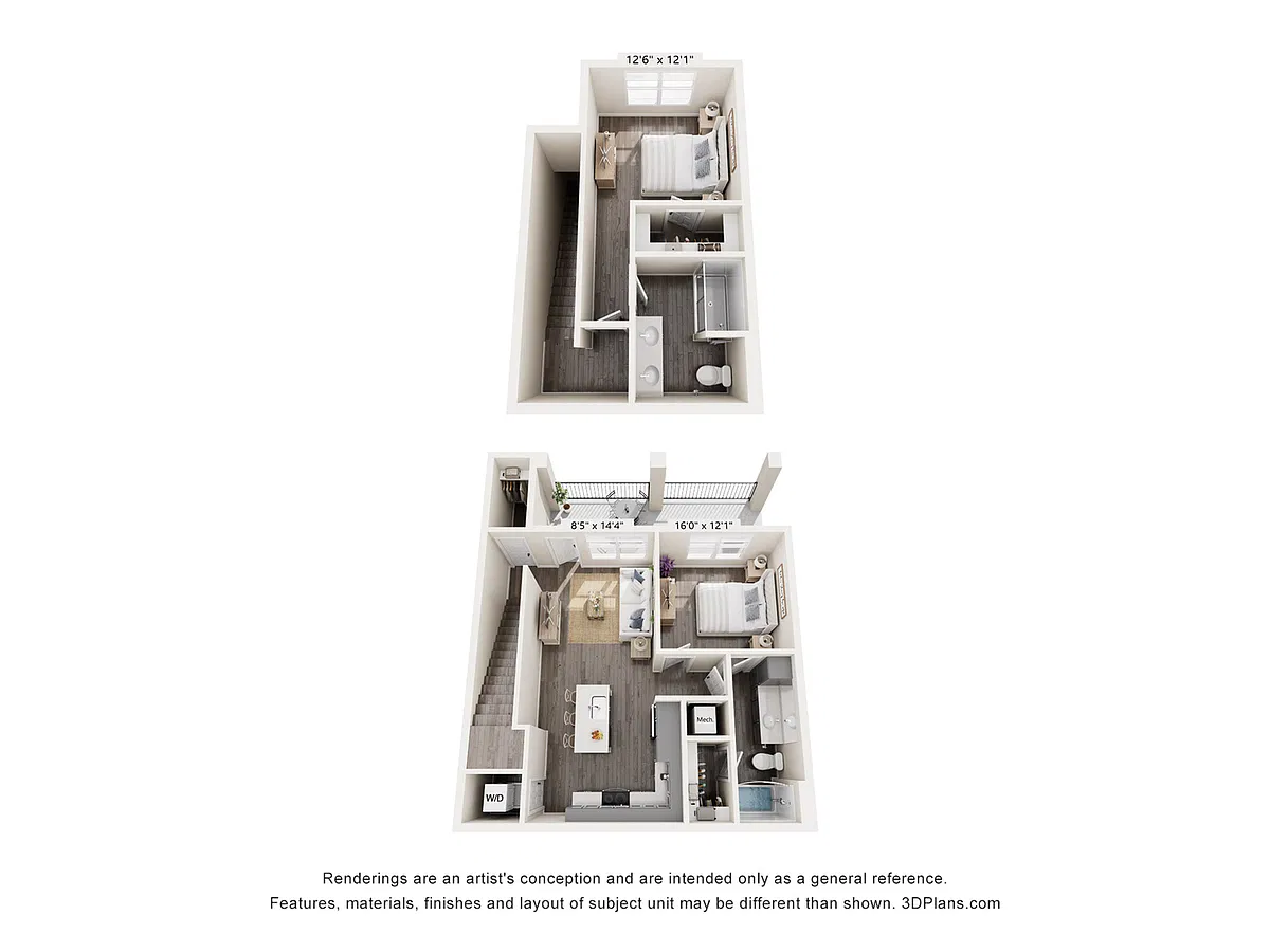 Floor plan Durango w/ Garage