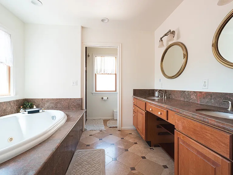 Master bathroom