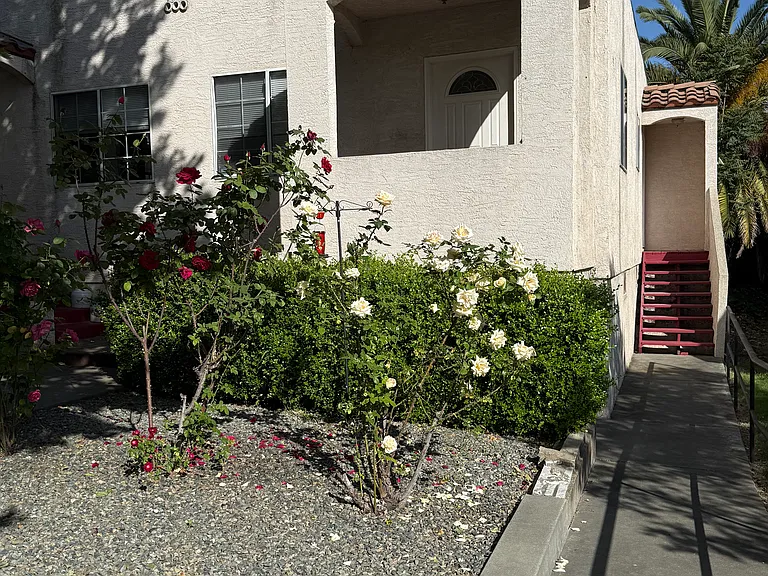 View from side way