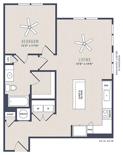 Floor plan A2