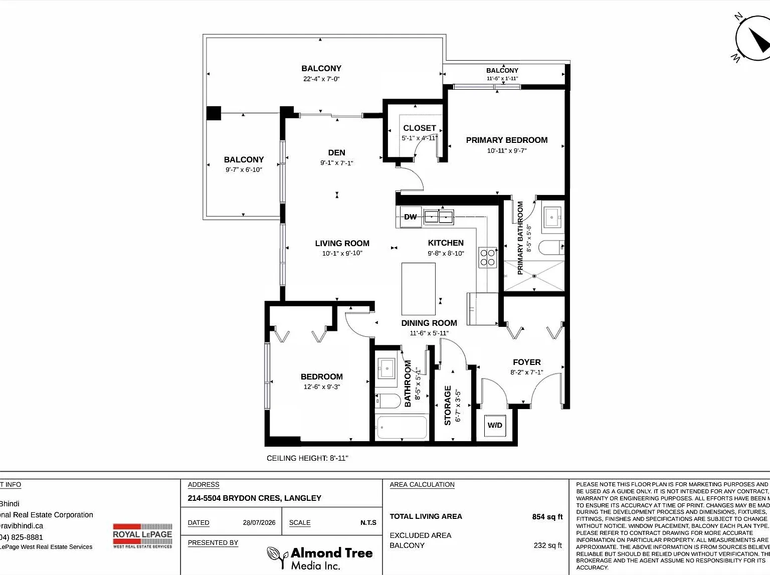 2 bed, 840 sqft, $2,499 — Photo 2