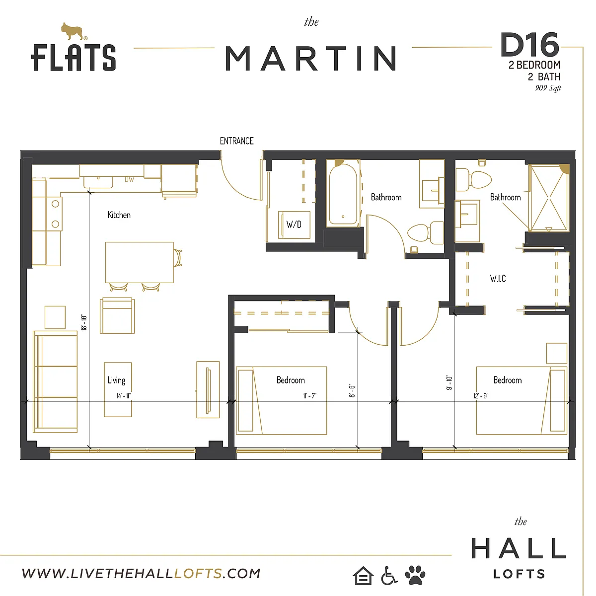 Floor plan D16