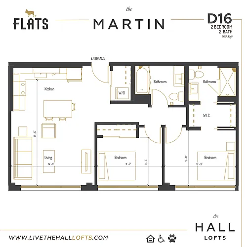 Floor plan D16