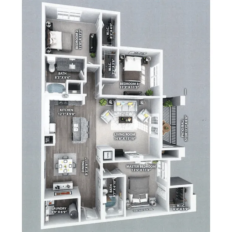 Floor plan River Birch
