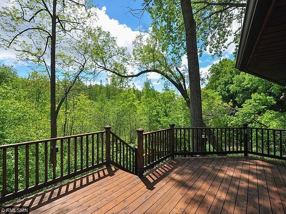 Deck gets good sun and shade.
