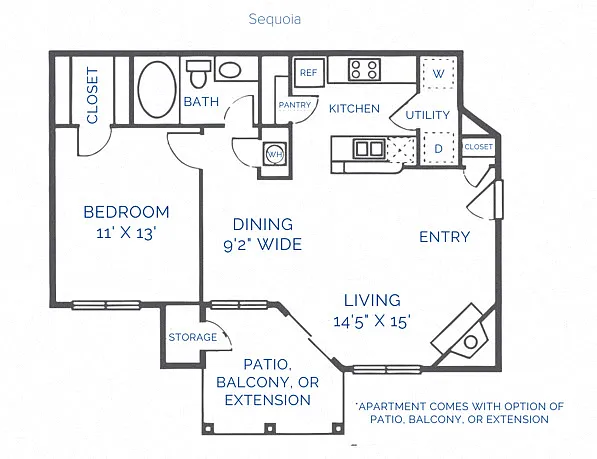 Floor plan Sequoia