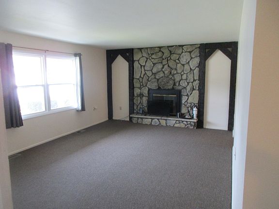 Living Room with Fire Place