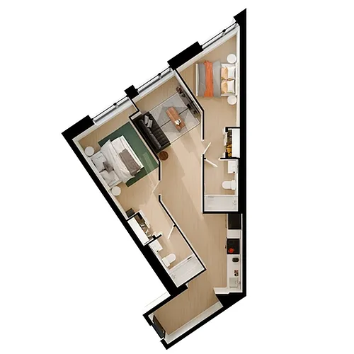 Floor plan Maple