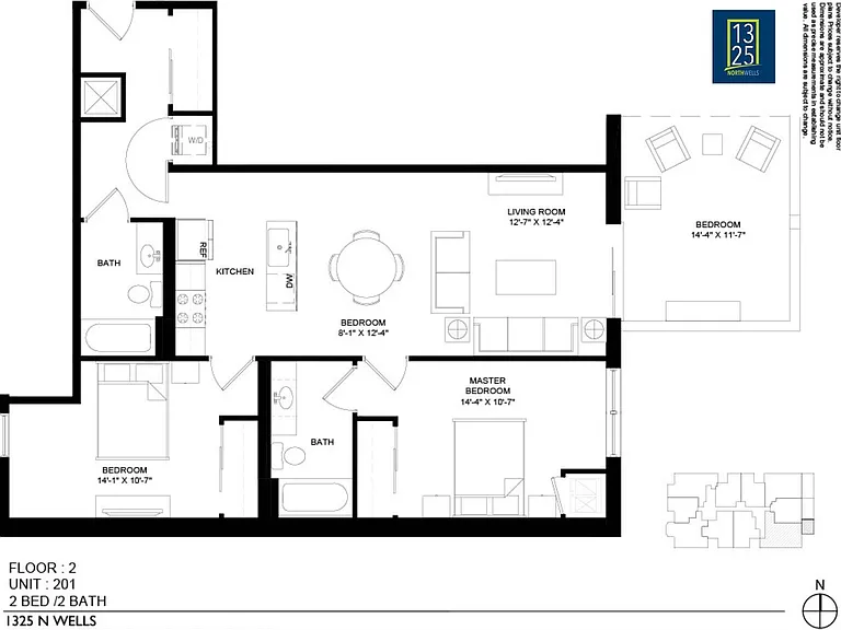 1325 N Wells Apartments — Photo 44