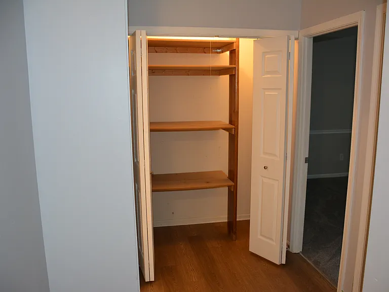 Second floor large hallway closet