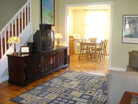 Living and dining rooms