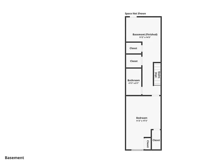 Basement floor plan