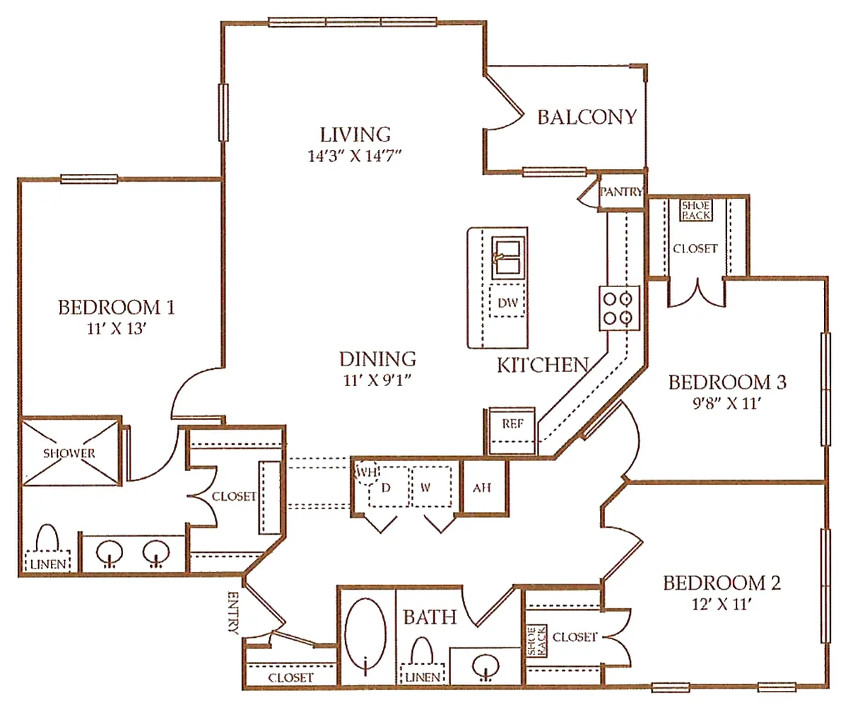 Floor plan C1