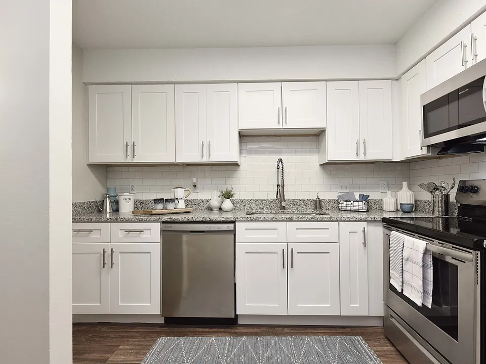 Stainless Appliances + Backsplash