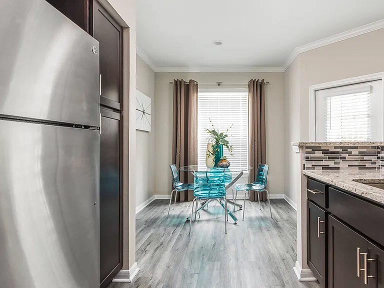 Open Kitchen with Connected Dining Room