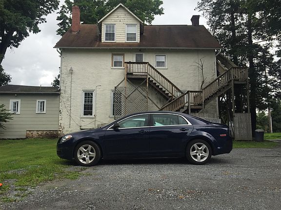 Rear of house
