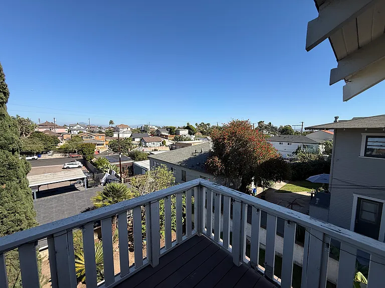 Back patio view