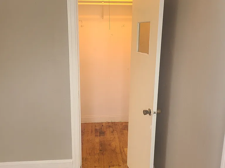 Closet in bedroom