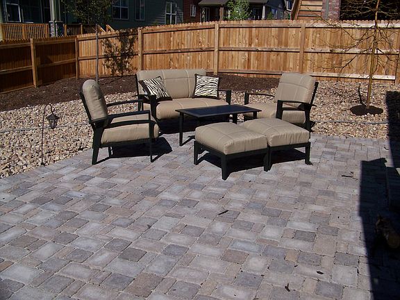 Back patio