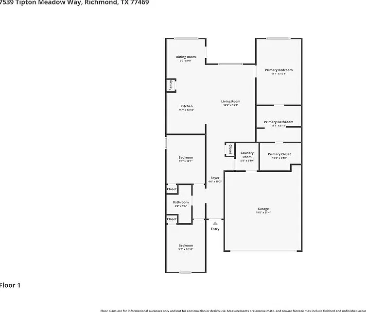 3 bed, 2.0 bath, 1420 sqft, $1,885 — Photo 2
