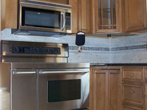 kitchen stainless steel appliances