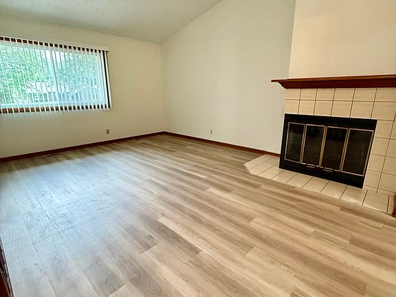 Living room, wood buring fireplace