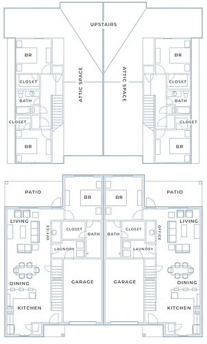 Floor plan Three Bedroom
