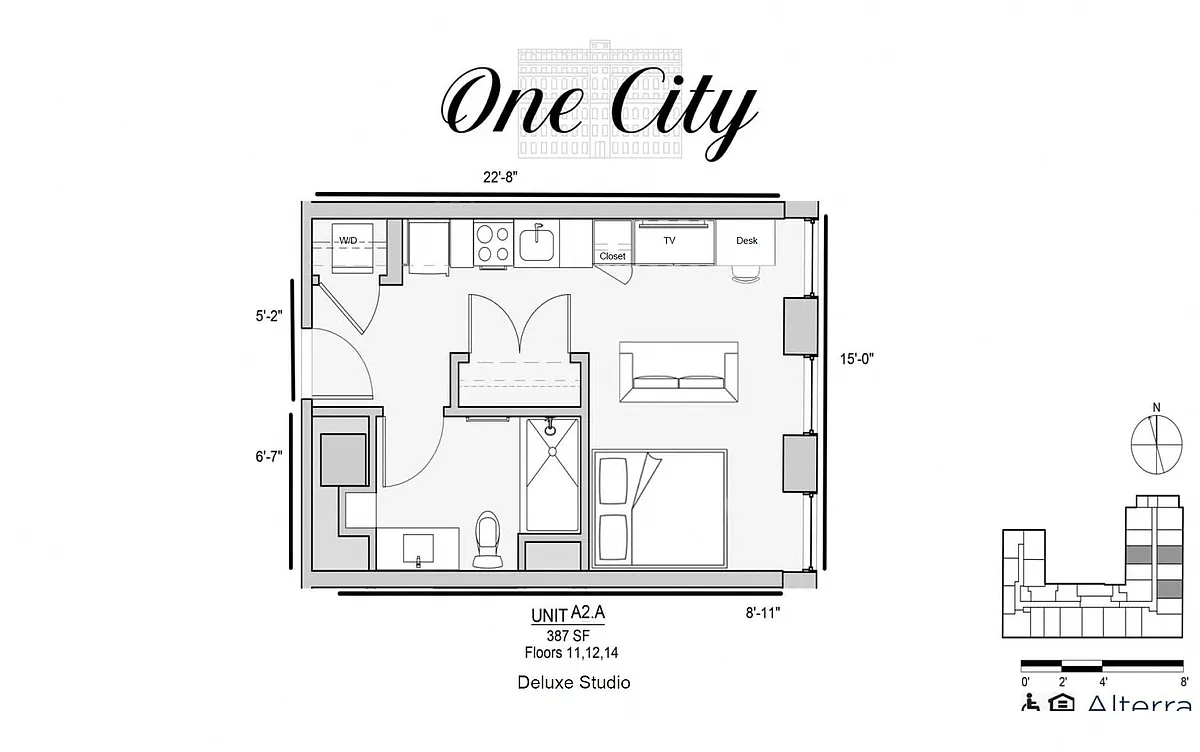 Floor plan Residence - A2.A