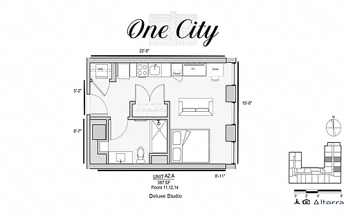 Floor plan Residence - A2.A