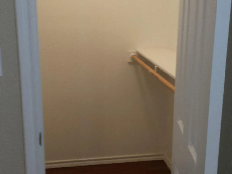 large closet space