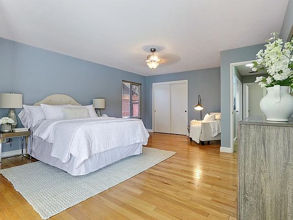 Huge master bedroom with sitting area. We'll see more soon.