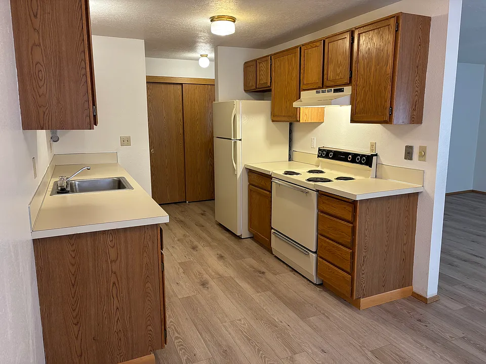 Kitchen viewed from dining area