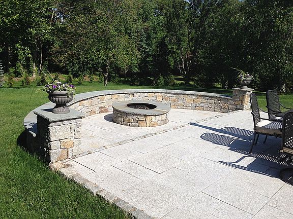 Rear patio from family room