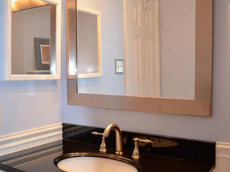 Powder room on the main floor.