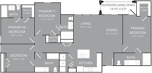 Floor plan D1