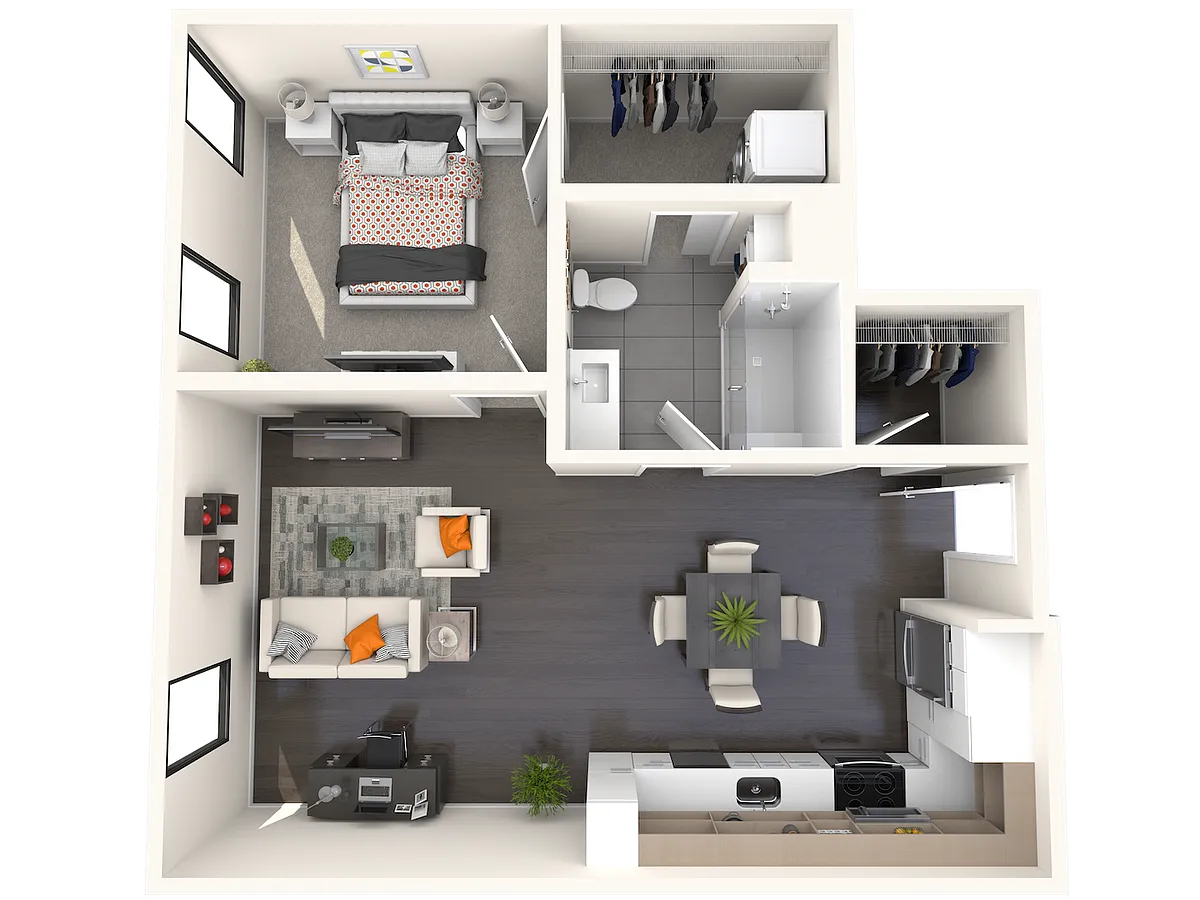 Floor plan B16