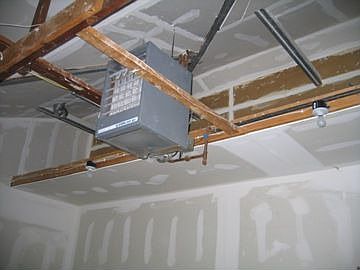 heater in garage