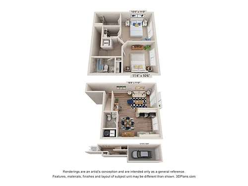 Floor plan Basin
