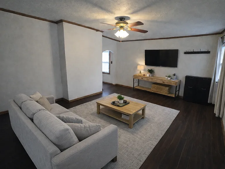 AI Generated Furniture Layout -Living Room